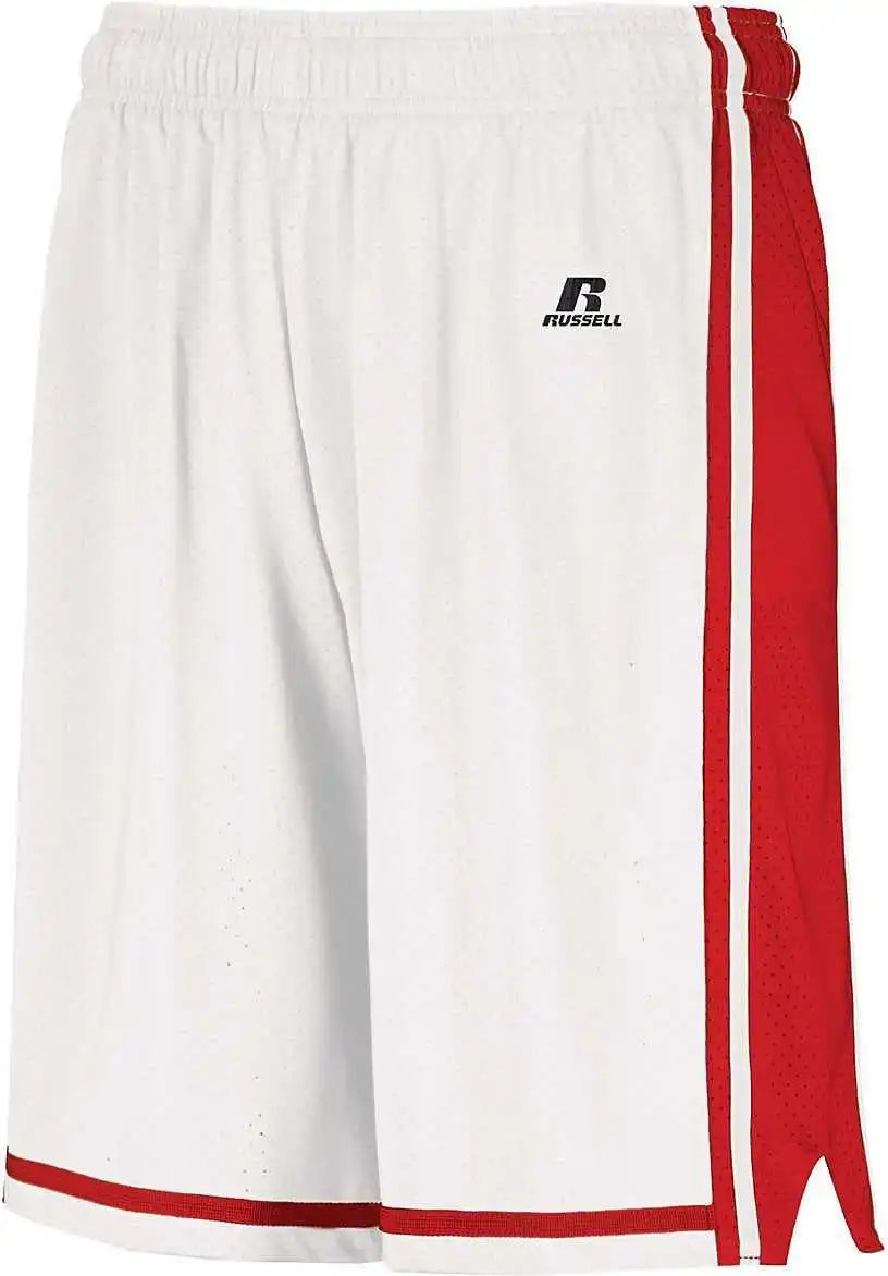 Russell 4b2vtm Legacy Basketball Shorts - White True Red