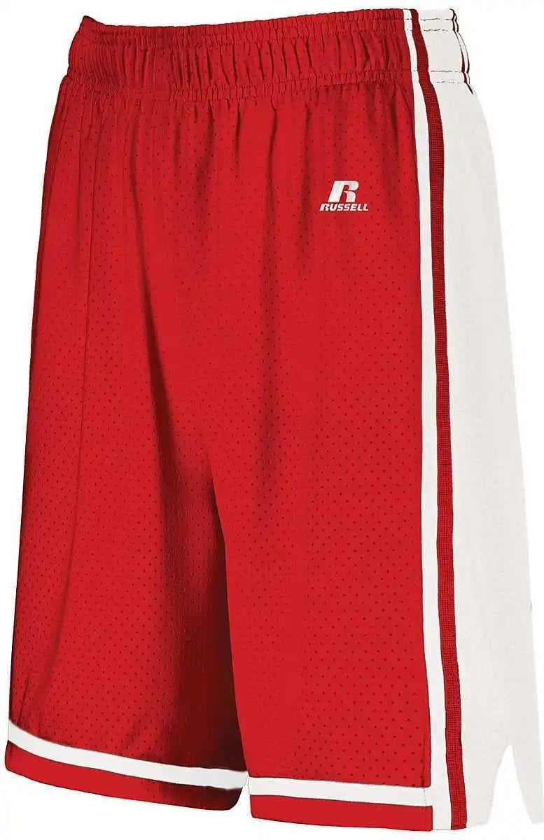 Russell 4b2vtx Ladies Legacy Basketball Shorts - True Red White