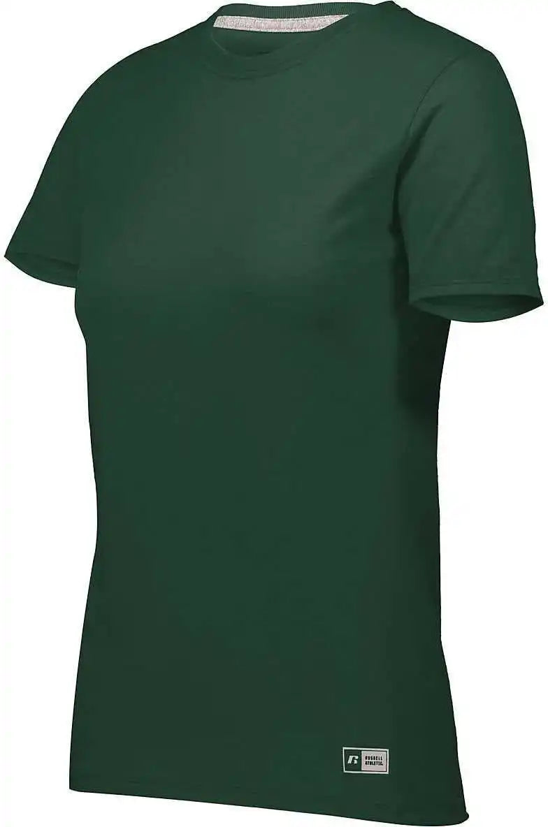 Russell 64sttx Ladies Essential Tee - Dark Green - Forest / Xs