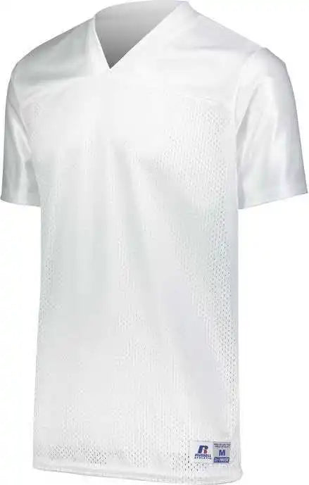 Russell R0593m Solid Flag Football Jersey - White