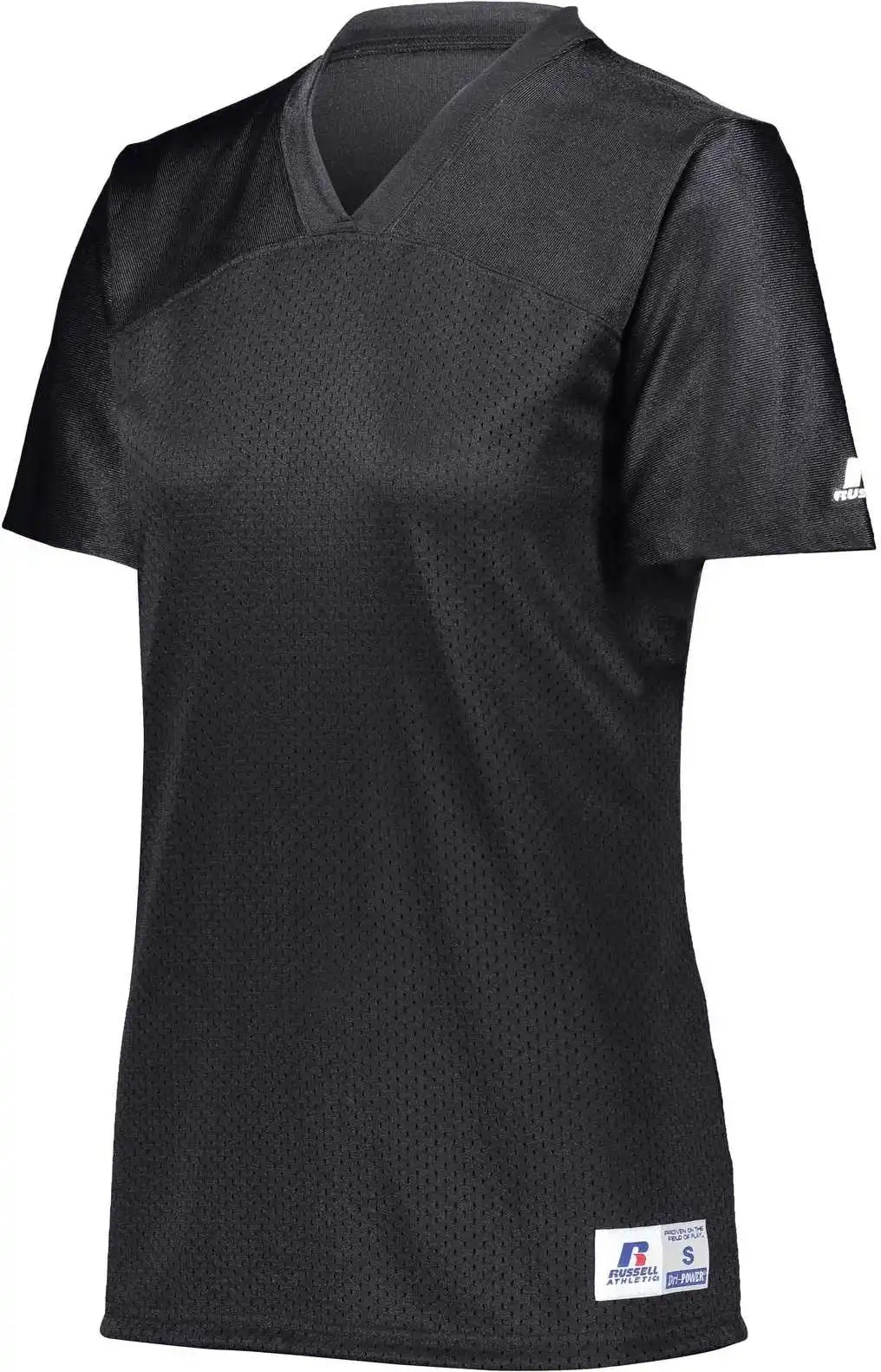 Russell R0593x Ladies Solid Flag Football Jersey - Stealth - Dark Gray / m