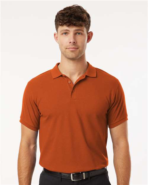 Rust Pique Polo - 62800