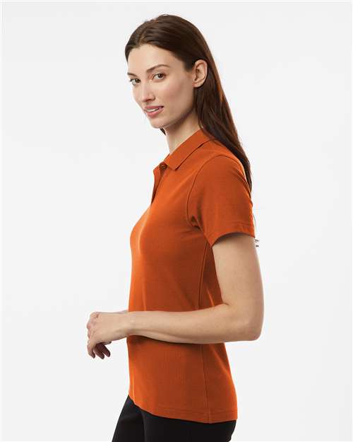 Rust Women's Pique Polo - 62800L