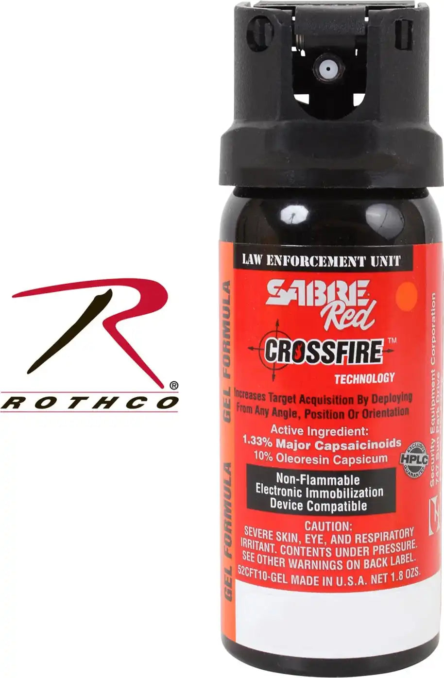 Sabre Red Crossfire Law Enforcement Gel Pepper Spray