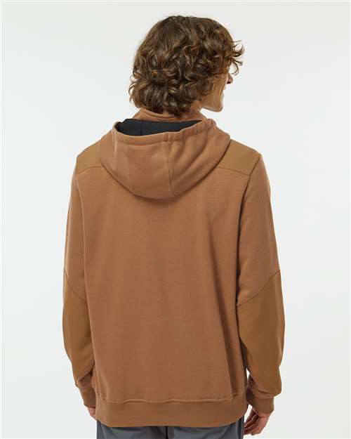 Saddle Mission Quarter-Zip Hooded Pullover - 7349