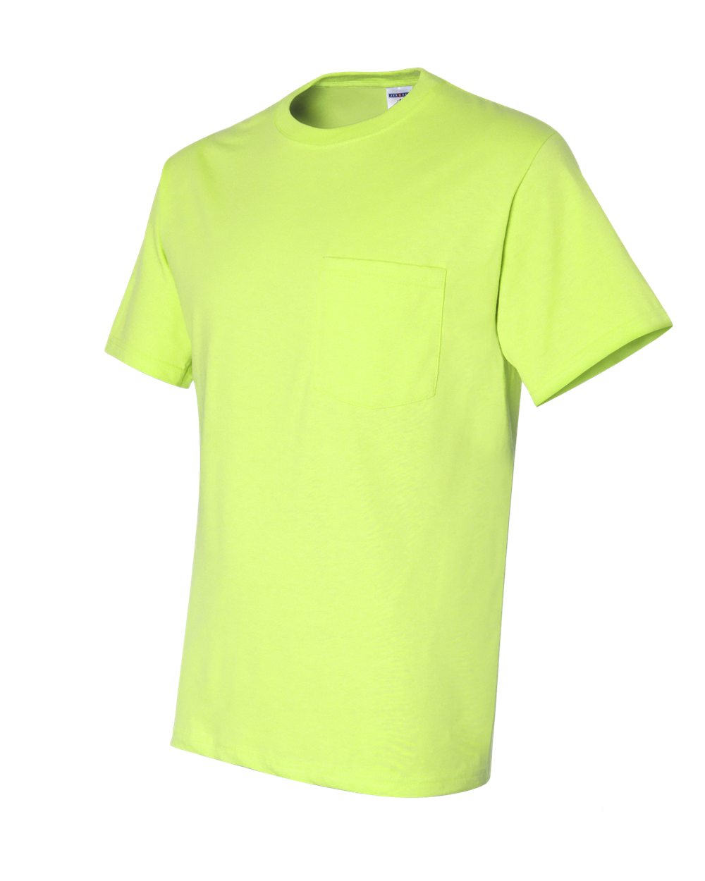 Safety Green Dri-Power® 50/50 Pocket T-Shirt - 29MPR