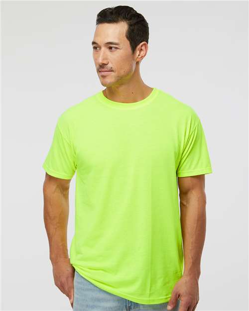 Safety Green Gold Soft Touch T-Shirt - 4800