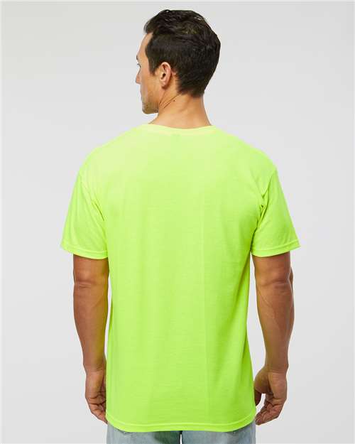Safety Green Gold Soft Touch T-Shirt - 4800