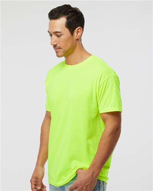 Safety Green Gold Soft Touch T-Shirt - 4800