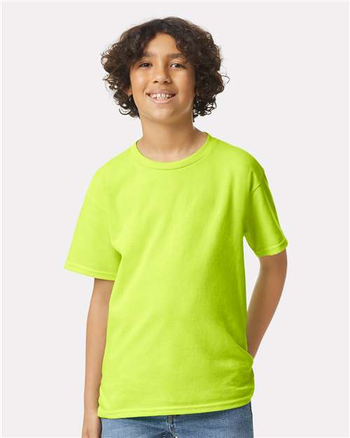 Safety Green Ultra Cotton® Youth T-Shirt - 2000B
