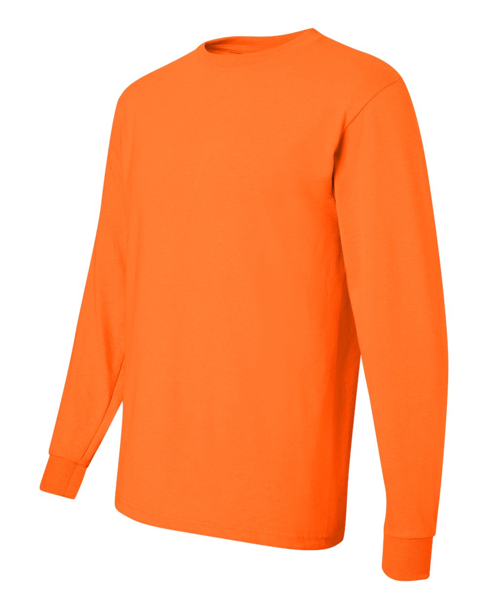 Safety Orange Dri-Power® Long Sleeve 50/50 T-Shirt - 29LSR