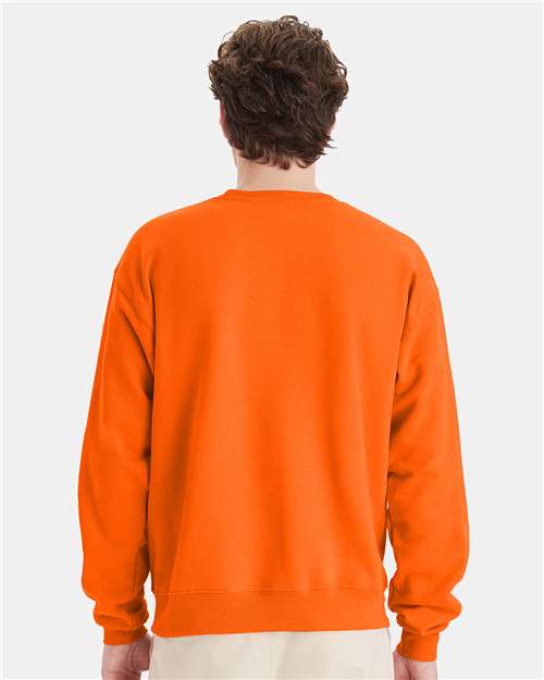 Safety Orange Ecosmart® Crewneck Sweatshirt - P160