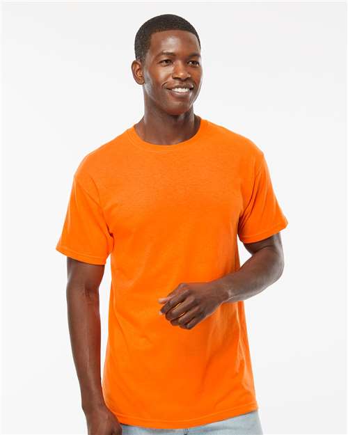 Safety Orange Gold Soft Touch T-Shirt - 4800