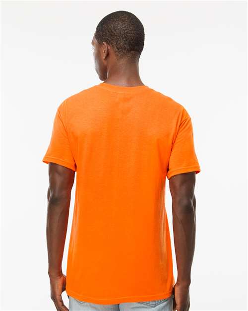 Safety Orange Gold Soft Touch T-Shirt - 4800