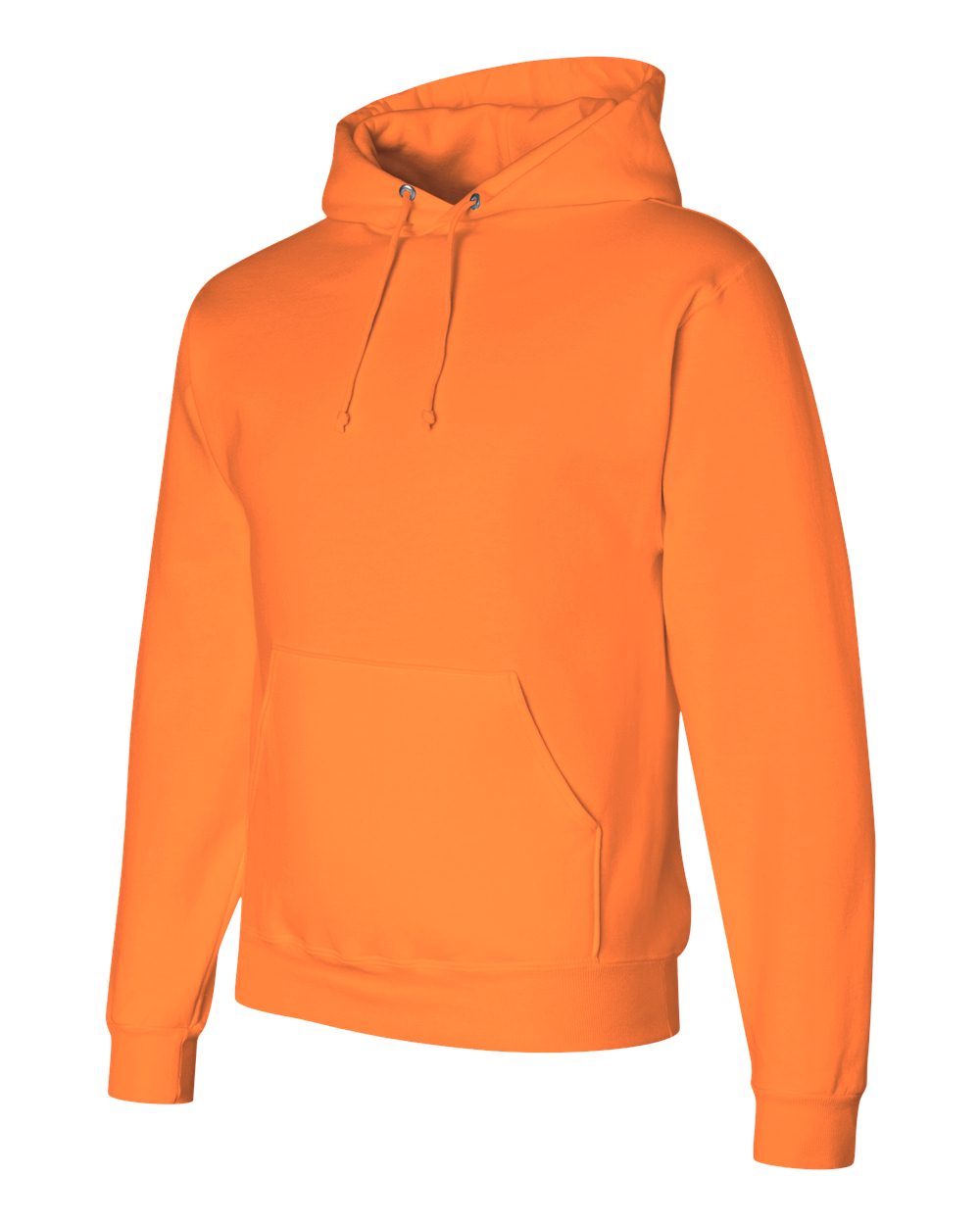 Safety Orange Super Sweats NuBlend® Hooded Sweatshirt - 4997MR