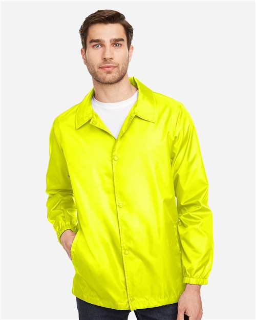 Safety Yellow Unisex Zone Protect Coaches Jacket - TT75