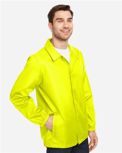 Safety Yellow Unisex Zone Protect Coaches Jacket - TT75