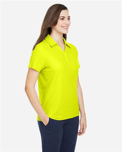 Safety Yellow Women's Fusion ChromaSoft™ Pique Polo - CE112W