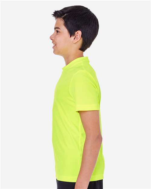Safety Yellow Youth Zone Performance T-Shirt - TT11Y