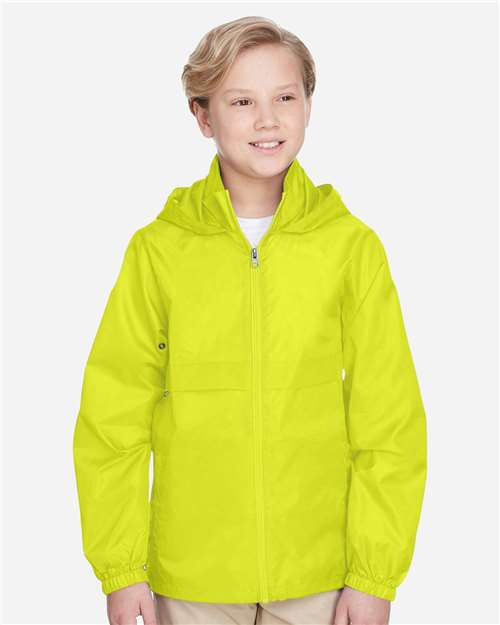 Safety Yellow Youth Zone Protect Lightweight Jacket - TT73Y