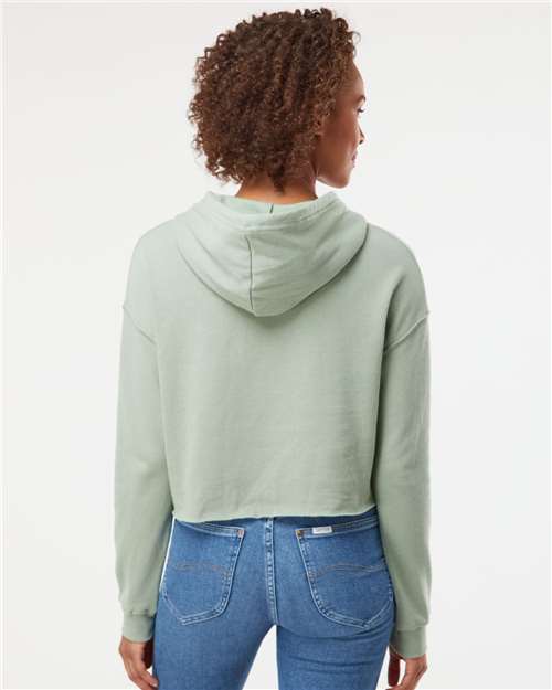 Sage Women’s Lightweight Crop Hooded Sweatshirt - AFX64CRP