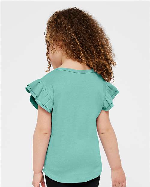 Saltwater Toddler Flutter Sleeve Tee - 3339