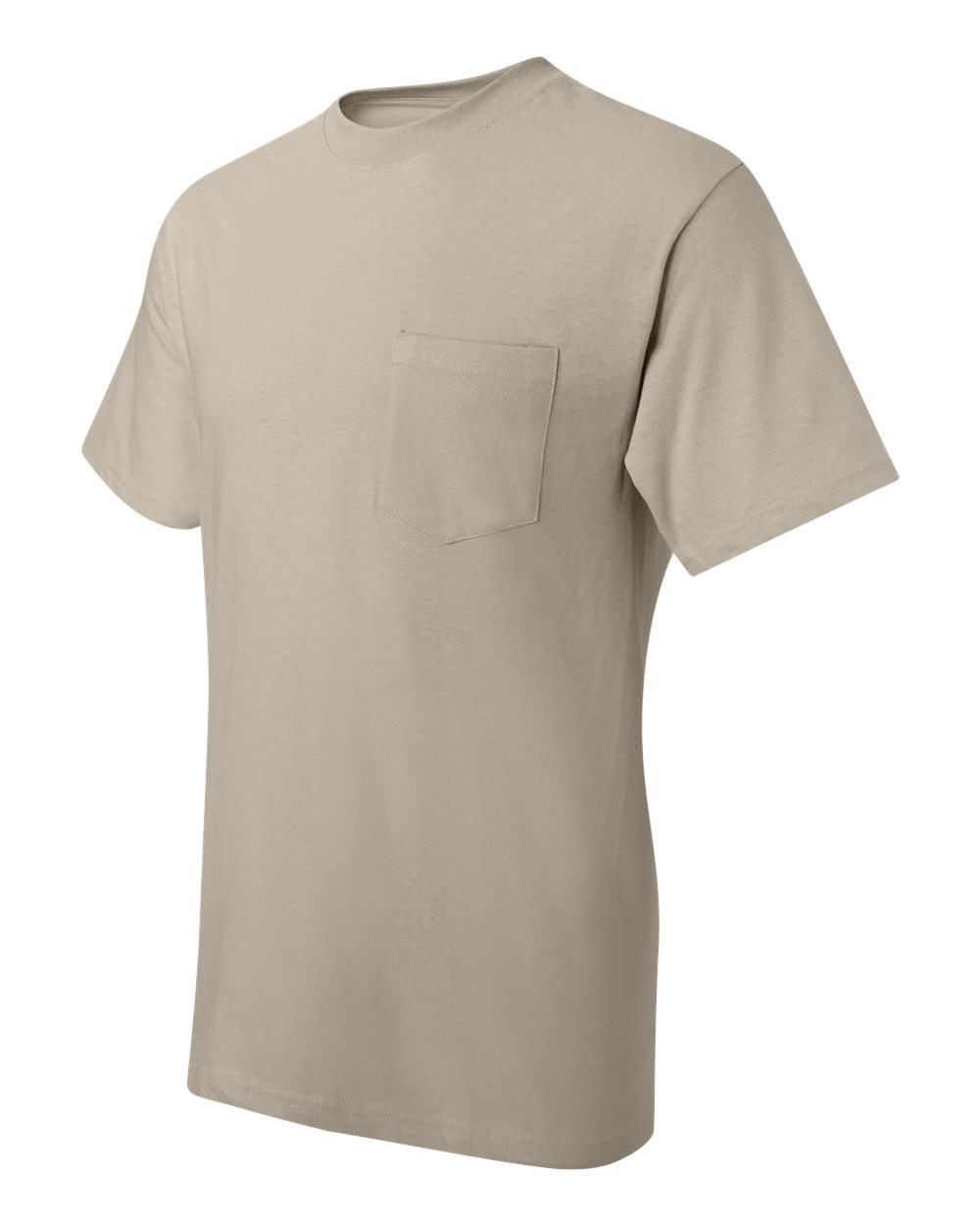 Sand Beefy-T® Pocket T-Shirt - 5190