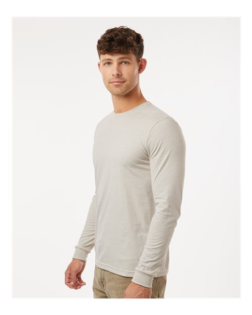 Sand CVC Long Sleeve T-Shirt - 6211