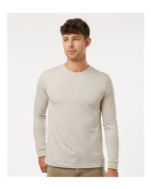 Sand CVC Long Sleeve T-Shirt - 6211