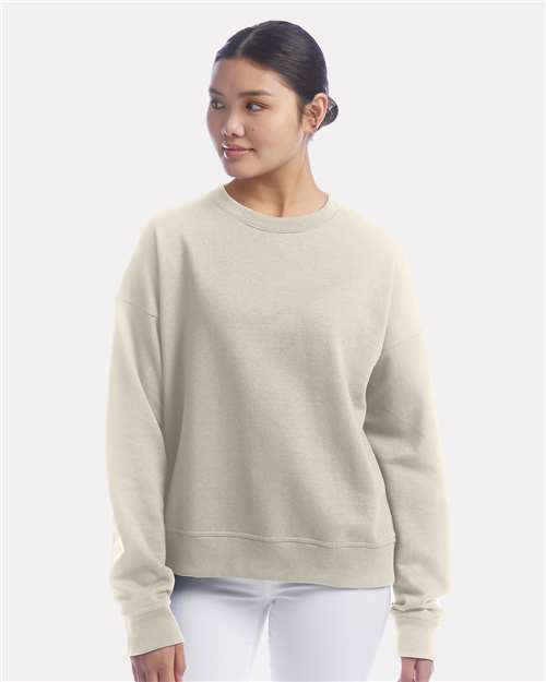 Sand Powerblend® Women's Crewneck Sweatshirt - S650