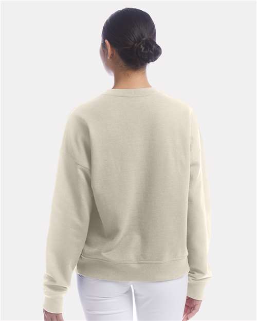 Sand Powerblend® Women's Crewneck Sweatshirt - S650