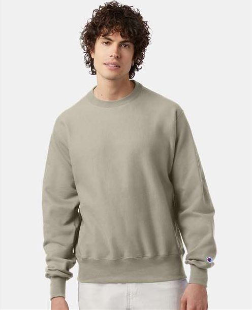 Sand Reverse Weave® Crewneck Sweatshirt - S149