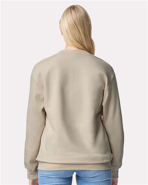 Sand Softstyle® Midweight 1/4 Zip Sweatshirt - SF008