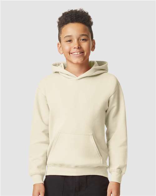 Sand Softstyle® Youth Midweight Hooded Sweatshirt - SF500B