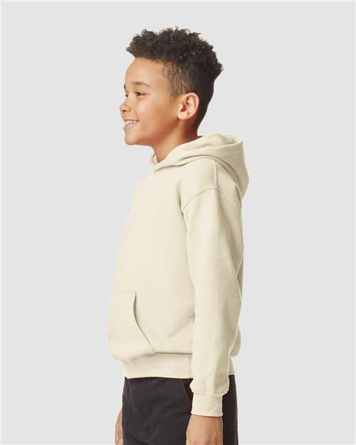 Sand Softstyle® Youth Midweight Hooded Sweatshirt - SF500B