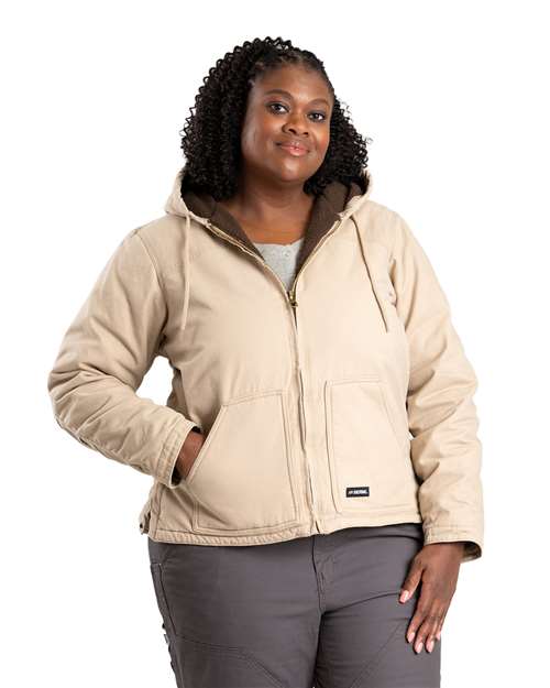 Sand Women's Softstone Hooded Coat - WHJ43