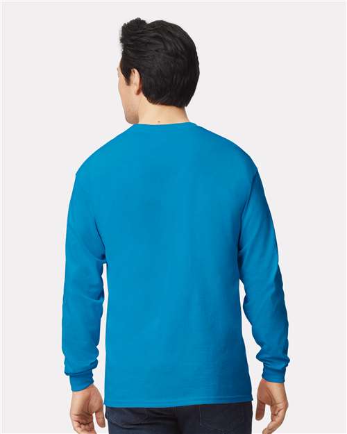 Sapphire Ultra Cotton® Long Sleeve T-Shirt - 2400