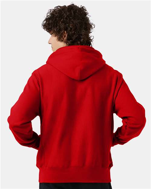 Scarlet Reverse Weave® Hooded Sweatshirt - S101