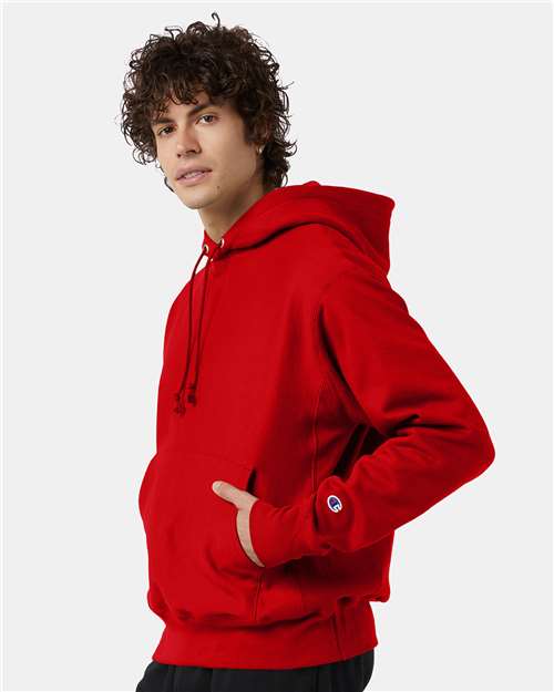 Scarlet Reverse Weave® Hooded Sweatshirt - S101