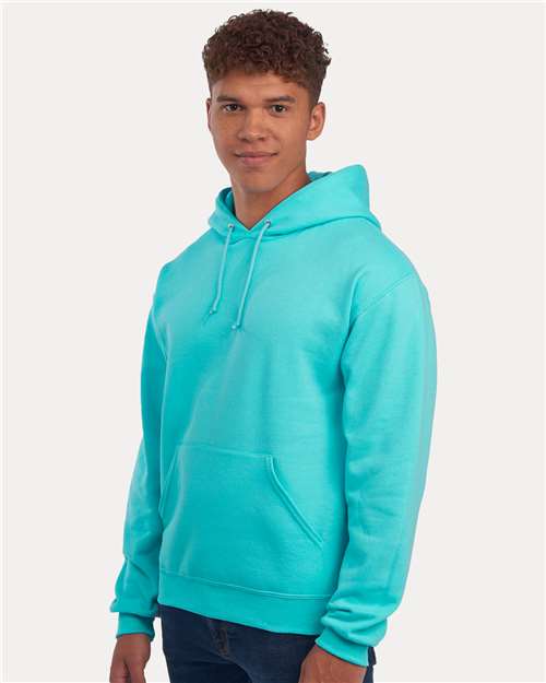 Scuba Blue NuBlend® Hooded Sweatshirt - 996MR