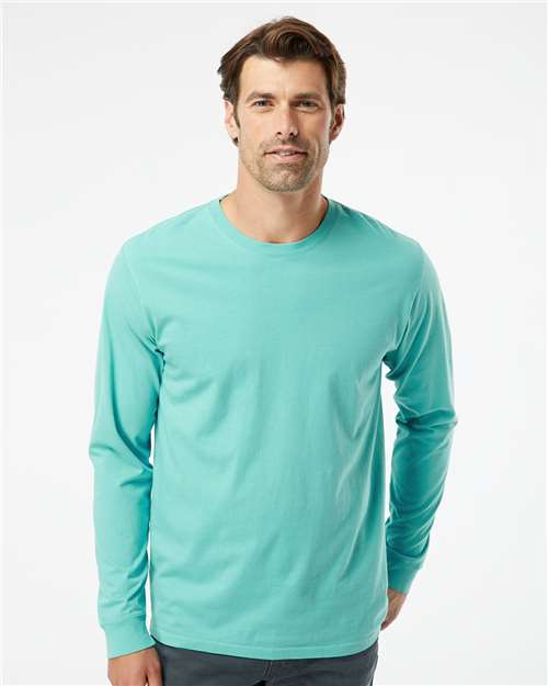 Seafoam Organic Long Sleeve T-Shirt - 420