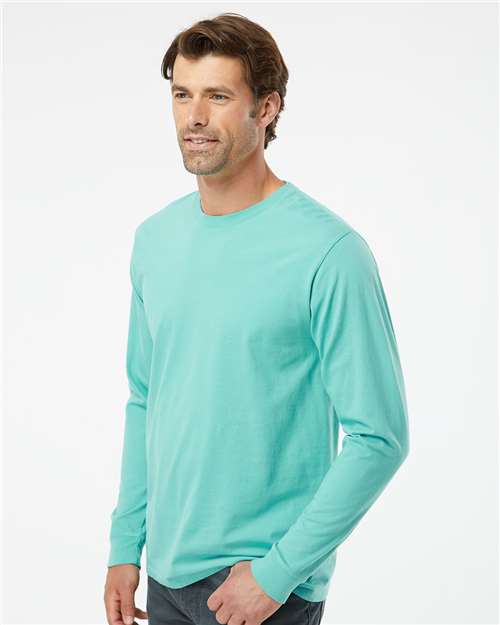 Seafoam Organic Long Sleeve T-Shirt - 420
