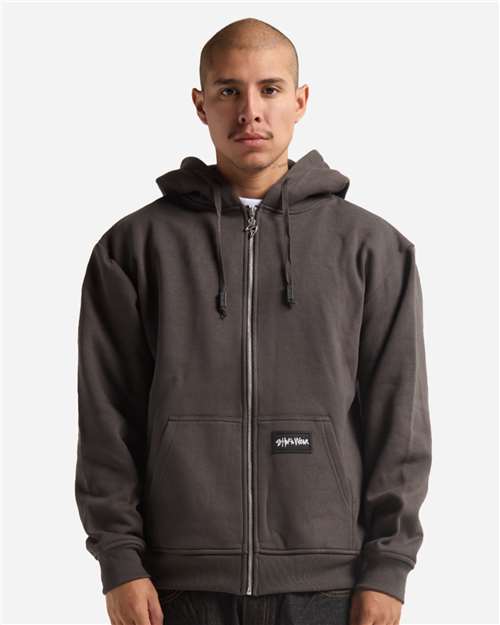 Shadow Essential Super Heavyweight Full-Zip Hooded Sweatshirt - SHEHZ