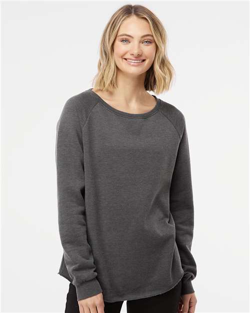 Shadow Women's California Wave Wash Crewneck Sweatshirt - PRM2000