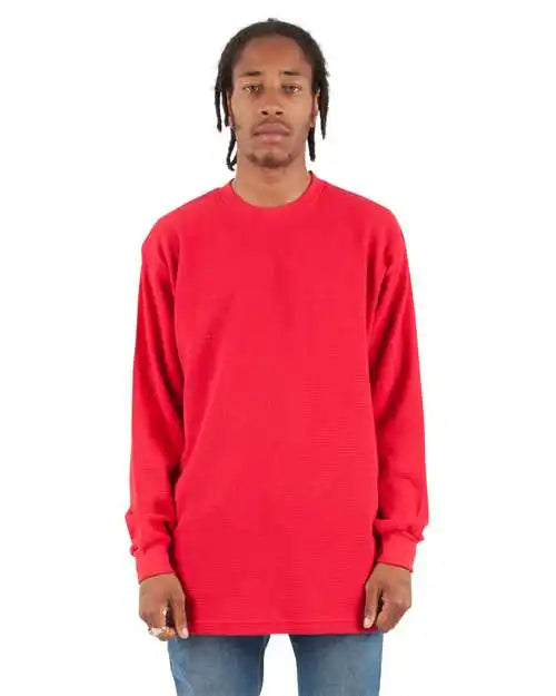 Shaka Wear Shthrm Thermal T-shirt - Red - s