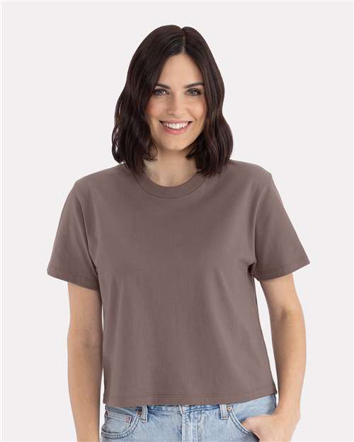 Shiitake Women's Heavyweight Boxy T-Shirt - 7610
