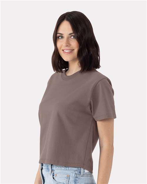 Shiitake Women's Heavyweight Boxy T-Shirt - 7610