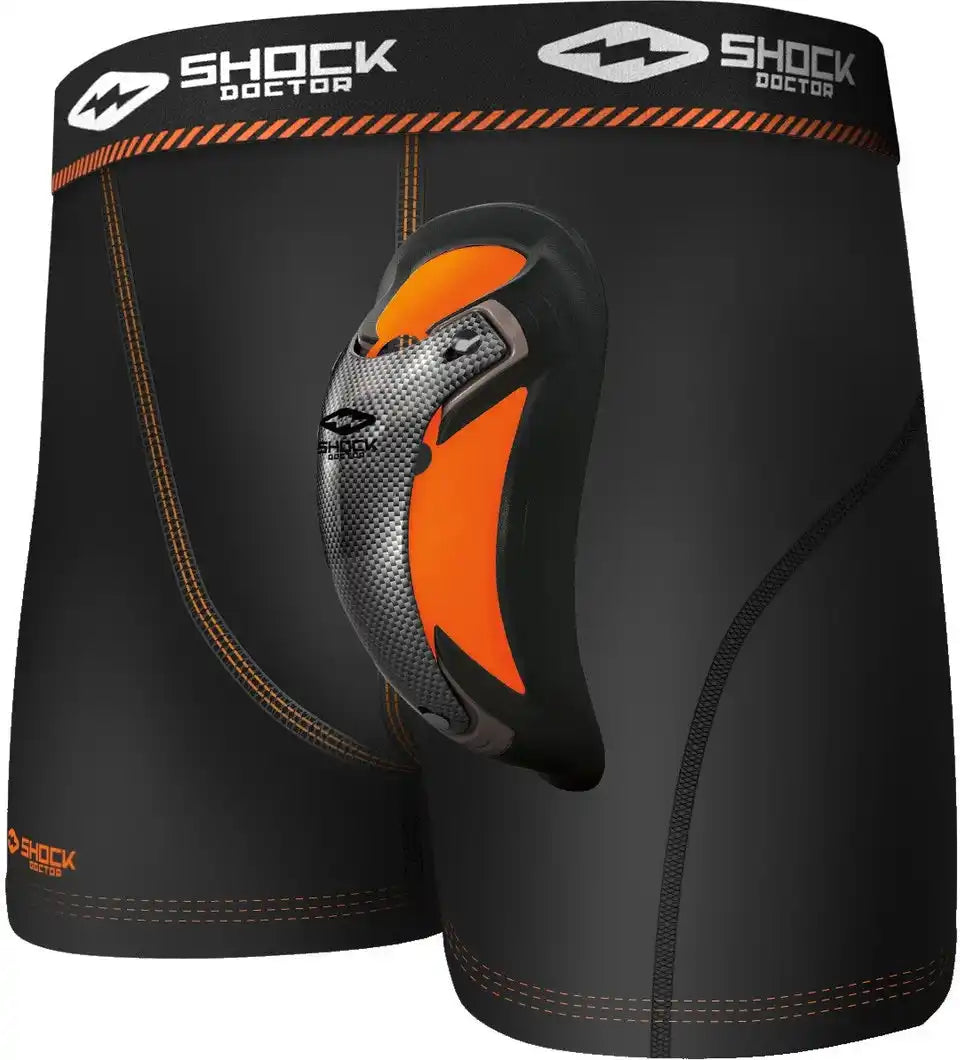 Shock Doctor 335 Ultra Pro Boxer Comp Short W/ultra Cup Blk - Black - s
