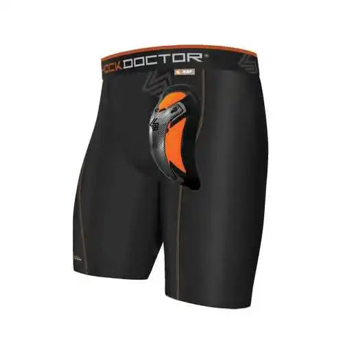 Shock Doctor 337 Ultra Pro Compression Short with Carbon Flexcup - Black