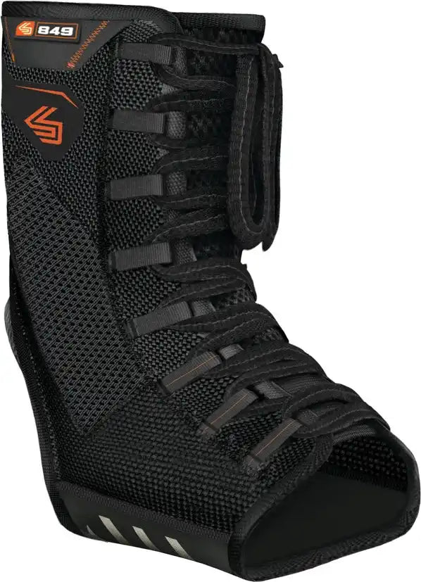 Shock Doctor 849 Ultra Gel Lace Anksupp Blk - Black - s